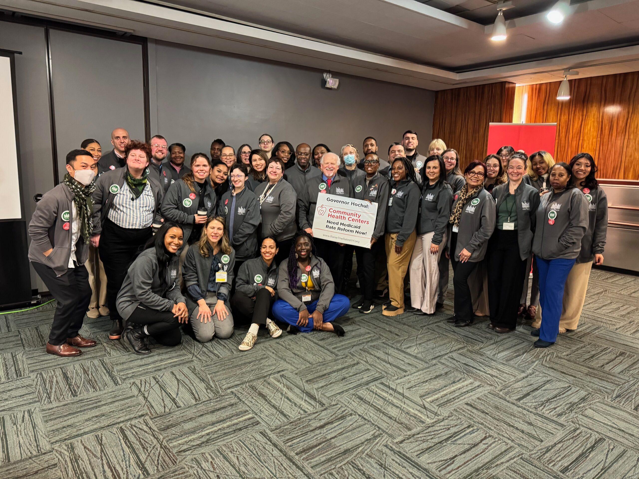 Institute staff head to Albany for CHCANYS Advocacy Day